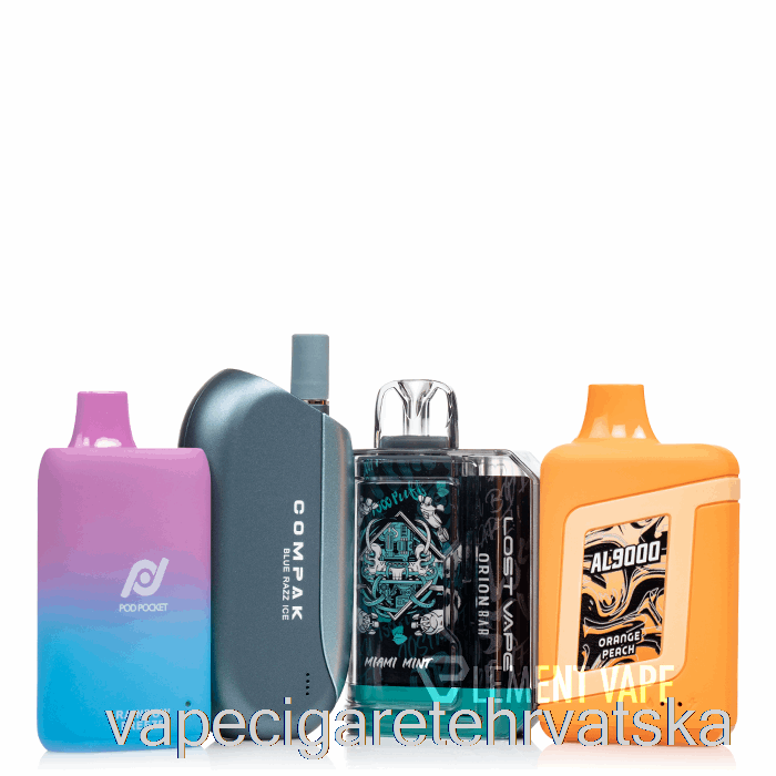 Vape Cigarete Misterija Jednokratno Vape Pakiranje Izdanje Od 4 Paketa